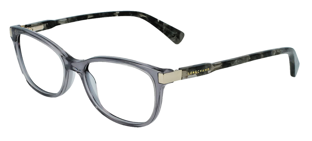 LONGCHAMP LO2616 035 GREY EYEGLASSES FRAMES 53-16-135 AUTHENTIC DESIGNER